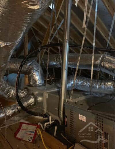 heating duct replacement