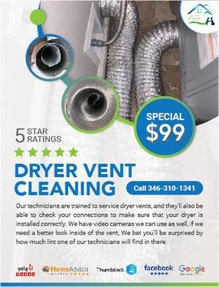 Dryer Vent Cleaning In Houston , Texas